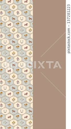 Delicate Pastel Floral Watercolor Vertical Designs With Soft Romantic Blooms And Gentle Botanical Motifs 137281223