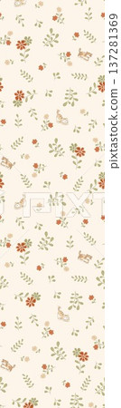 Delicate Pastel Floral Watercolor Vertical Designs With Soft Romantic Blooms And Gentle Botanical Motifs Delicate Pastel Floral Watercolor Vertical Designs With Soft Romantic Blooms And Gentle Botanical Motifs 137281369