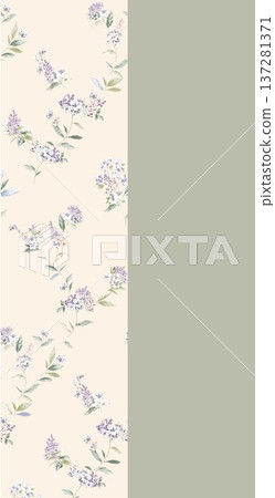 Delicate Pastel Floral Watercolor Vertical Designs With Soft Romantic Blooms And Gentle Botanical Motifs Delicate Pastel Floral Watercolor Vertical Designs With Soft Romantic Blooms And Gentle Botanical Motifs 137281371
