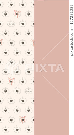 Delicate Pastel Floral Watercolor Vertical Designs With Soft Romantic Blooms And Gentle Botanical Motifs 137281385