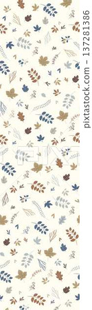 Delicate Pastel Floral Watercolor Vertical Designs With Soft Romantic Blooms And Gentle Botanical Motifs 137281386