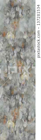 Delicate Pastel Floral Watercolor Vertical Designs With Soft Romantic Blooms And Gentle Botanical Motifs 137281534