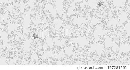 Delicate Pastel Floral Watercolor Vertical Designs With Soft Romantic Blooms And Gentle Botanical Motifs 137281561