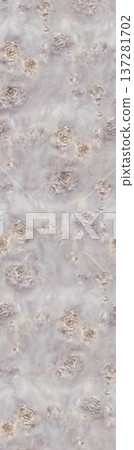 Delicate Pastel Floral Watercolor Vertical Designs With Soft Romantic Blooms And Gentle Botanical Motifs 137281702