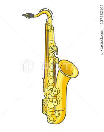 薩克斯風圖標 137282165
