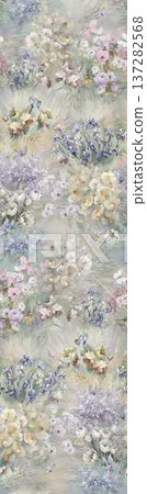 vintage invitation card with ornate elegant retro abstract flora vintage invitation card with ornate elegant retro abstract flora 137282568