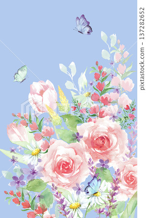 vintage invitation card with ornate elegant retro abstract flora vintage invitation card with ornate elegant retro abstract flora 137282652