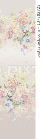 seamless pattern with coral reef and rubber 137282725