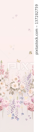 seamless pattern with coral reef and rubber seamless pattern with coral reef and rubber 137282759
