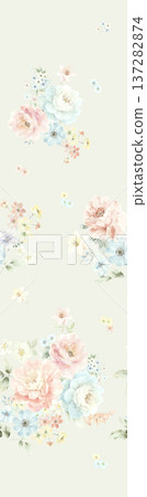 abstract watercolor on paper boat abstract watercolor on paper boat 137282874