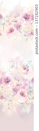 abstract watercolor on paper boat abstract watercolor on paper boat 137282903