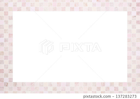 Marble checkered background_Japanese modern mosaic lattice frame material Marble checkered background_Japanese modern mosaic lattice frame material 137283273