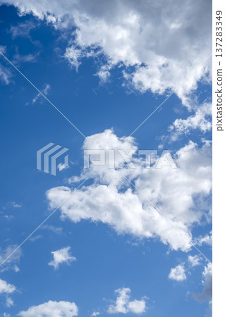 春日的天空，藍天，晴空，春天，三月 [神奈川縣厚木市] 137283349