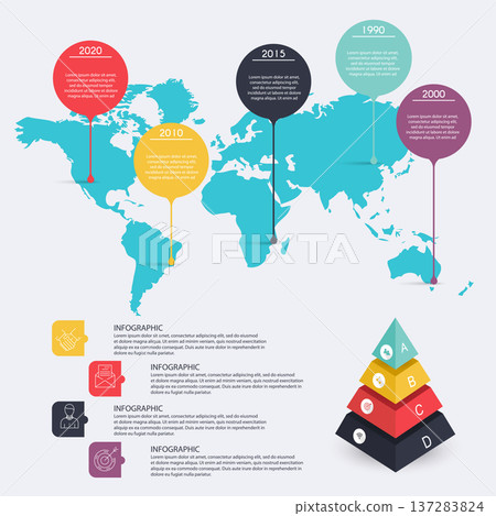 Abstract digital illustration Infographic. Vector illustration can be used for workflow layout, diagram, number options, web design. Abstract digital illustration Infographic. Vector illustration can be used for workflow layout, diagram, number options, web design. 137283824