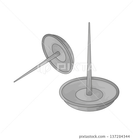 Illustration of Thumbtack 137284344