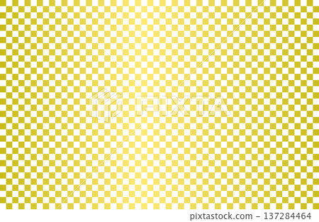 Cobblestone pattern gold Japanese traditional simple background 137284464