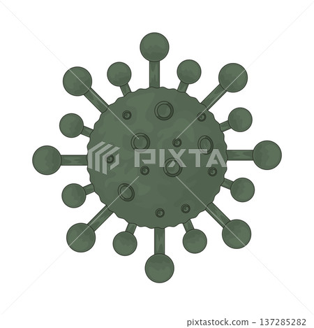 Illustration of virus Illustration of virus 137285282