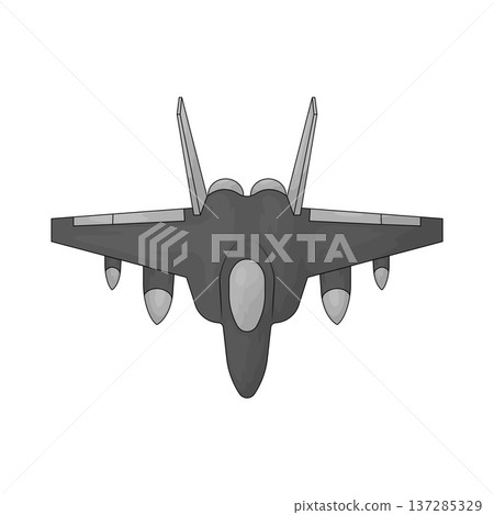 Illustration of Fighter Jet Illustration of Fighter Jet 137285329