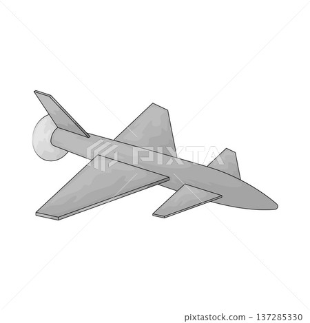 Illustration of Fighter Jet Illustration of Fighter Jet 137285330