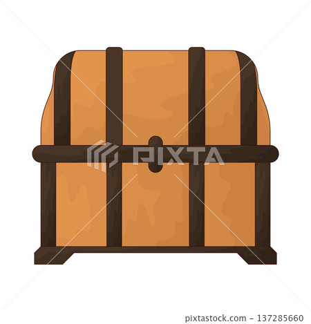 Illustration of Toy Treasure Chest 137285660