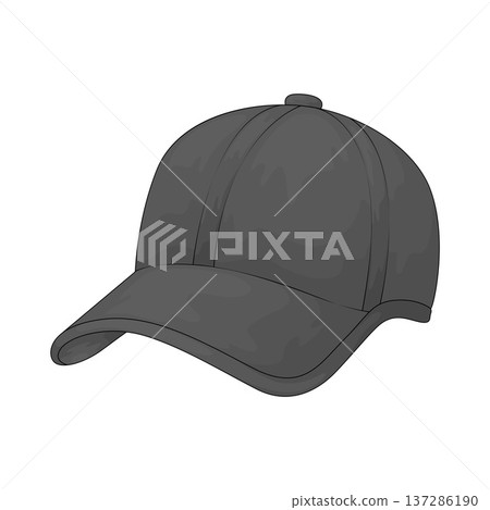 Illustration of Sports Cap 137286190