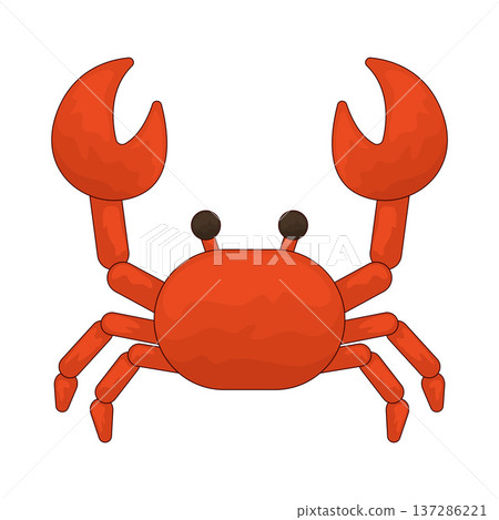 Illustration of Toy crab Illustration of Toy crab 137286221