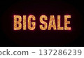 BIG SALE Pink x Gold Illuminated Lettering Logo Sale Material Advertising Banner for Women 137286239