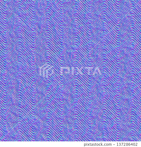 Textured Zigzag Ridge Normal Map 137286402