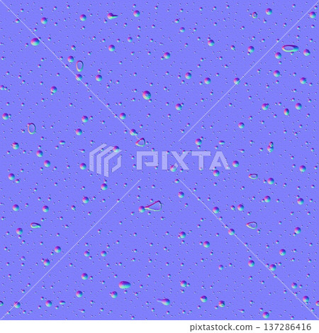 Scattered Liquid Droplets Bubbles Normal Map Scattered Liquid Droplets Bubbles Normal Map 137286416