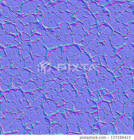Cracked Dry Mud Organic Normal Map Cracked Dry Mud Organic Normal Map 137286423