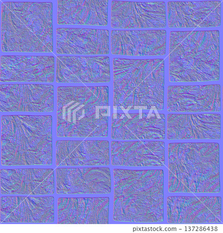 Rough Stone Paving Tile Normal Map Rough Stone Paving Tile Normal Map 137286438