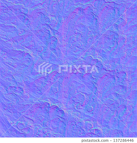 Ornate Floral Lace Fabric Normal Map Ornate Floral Lace Fabric Normal Map 137286446