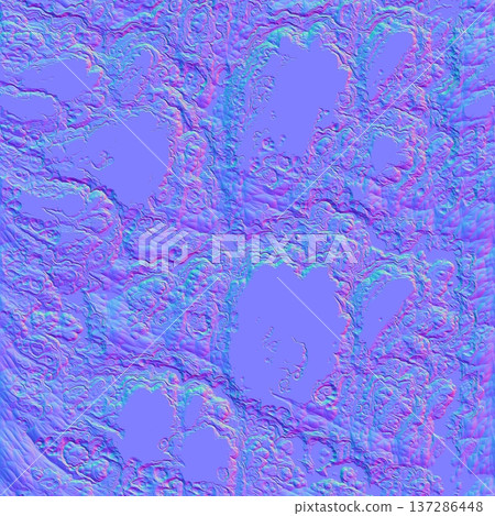 Fragmented Floral Lace Pattern Normal Map Fragmented Floral Lace Pattern Normal Map 137286448