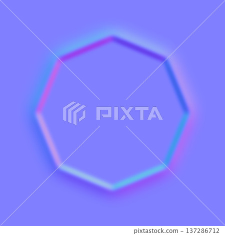 Embossed Octagon Prism Normal Map Embossed Octagon Prism Normal Map 137286712
