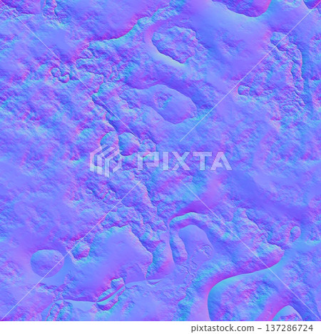 Rough Volcanic Rock Normal Map Texture Rough Volcanic Rock Normal Map Texture 137286724