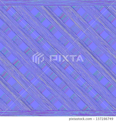 Woven Lattice Wood Normal Map 137286749