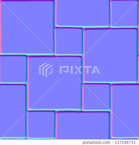 Assorted Stone Paver Normal Map Assorted Stone Paver Normal Map 137286752