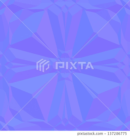 Abstract Geometric Crystal Facet Normal Map Seamless Abstract Geometric Crystal Facet Normal Map Seamless 137286775