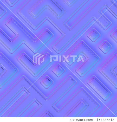 Geometric Tech Maze Pattern Normal Map for Sci-Fi Surfaces Geometric Tech Maze Pattern Normal Map for Sci-Fi Surfaces 137287212