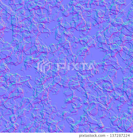 Biological Nerve Network Normal Map Texture for 3D Assets 137287224