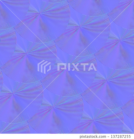 Radial Fan Pattern Normal Map for 3D Architectural Tiles Radial Fan Pattern Normal Map for 3D Architectural Tiles 137287255