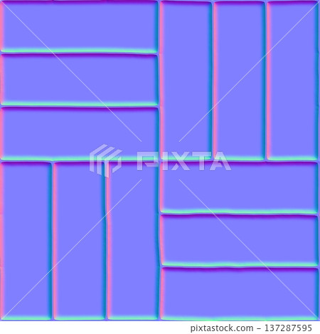 Deep Groove Basketweave Pattern Normal Map Deep Groove Basketweave Pattern Normal Map 137287595