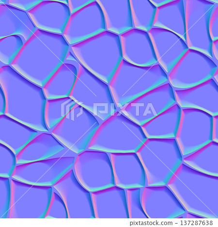 Deep Beveled Cracked Stone Normal Map Deep Beveled Cracked Stone Normal Map 137287638