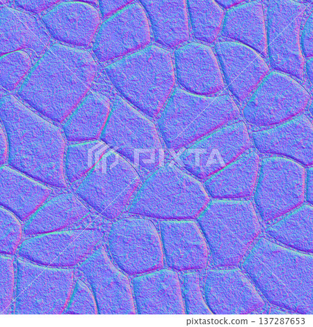 Heavily Textured Organic Stone Normal Map 137287653