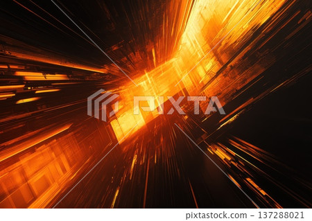 High-Tech Abstract Background with Soft Glowing Effects and Vibrancy 137288021