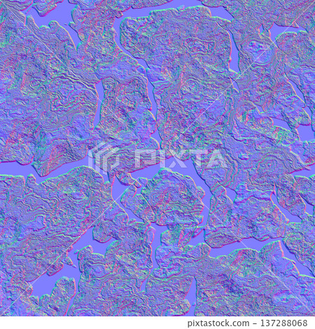 Detailed Rock Strata Normal Map Texture 137288068