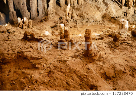 Stalactites, Gyokusen Cave, Okinawa, Okinawa World Culture Kingdom, Stalactites Stalagmites, Gyokusen Cave Stalactites, Gyokusen Cave, Okinawa, Okinawa World Culture Kingdom, Stalactites Stalagmites, Gyokusen Cave 137288470