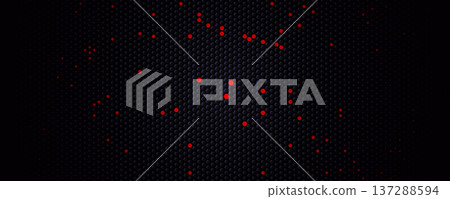 Healthcare data protection background, clean hex surface with red PHI warnings. HIPAA training, EHR access control. Medical IT backgrounds for hospitals. Vector illustration. Healthcare data protection background, clean hex surface with red PHI warnings. HIPAA training, EHR access control. Medical IT backgrounds for hospitals. Vector illustration. 137288594