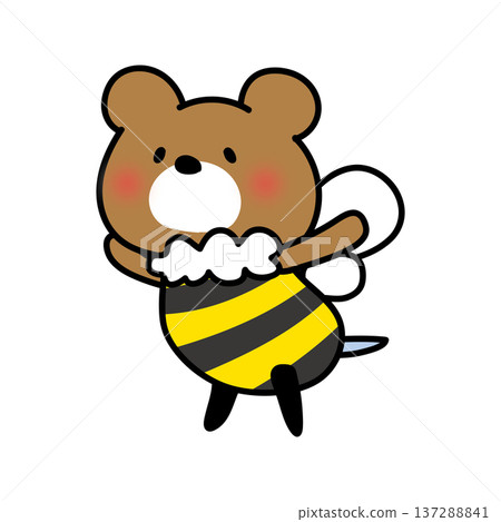 庫馬波特裝扮成蜜蜂 137288841