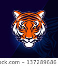 Tiger Mascot Logo 137289686
